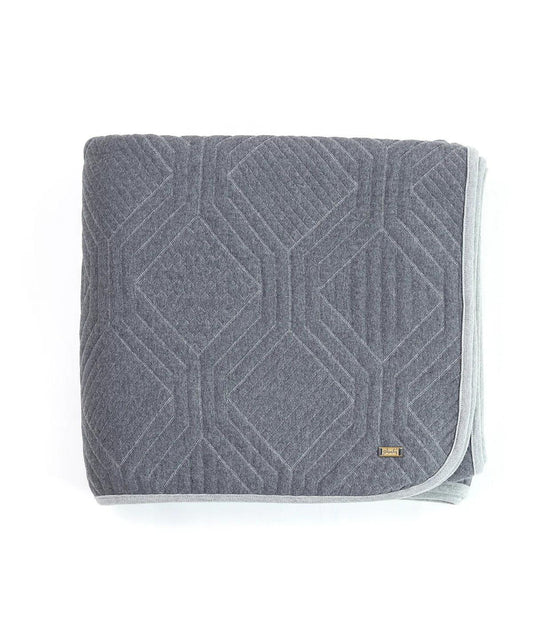 Enera Arthur Light Grey & Dark Grey Color Single Bed Dohar - enera