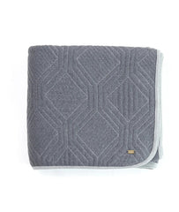 Enera Arthur Light Grey & Dark Grey Color Single Bed Dohar - enera