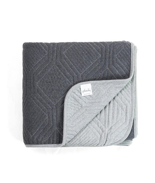 Enera Arthur Light Grey & Dark Grey Color Single Bed Dohar - enera