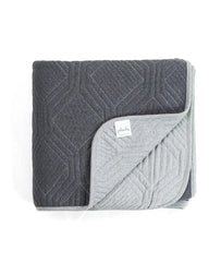 Enera Arthur Light Grey & Dark Grey Color Single Bed Dohar - enera