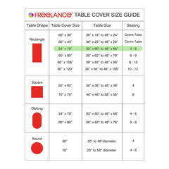 Enera Blossom Transparent Rectangle Table Cover With Lace Silver Color - enera
