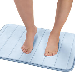 Enera Line Vind Memory Foam Sky Blue Color 50 x 80 cm Bathmat - enera