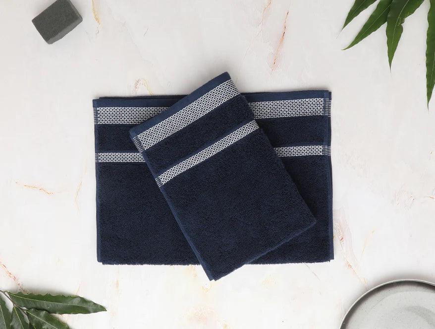 Enera Innovations Hygro Midnight Blue Hand Towel - enera