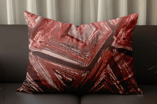Enera Vane Sn 39 Magenta Color 11x19 Inch Cushion Cover - enera