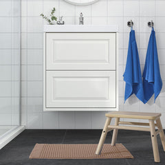 Enera Classic Mocha Beige Color 40x60cm Bathmat - enera