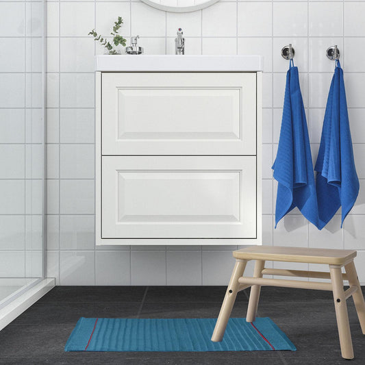 Enera Elite Plush Deep Teal Color 50x80cm Bathmat - enera