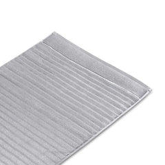 Enera Elite Plush Light Grey Color Bathmat - 50 x 80 cm - enera