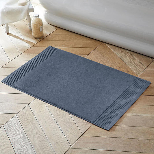 Enera Gold Lush Spa Vintage Blue Color 50x80cm Bathmat - enera