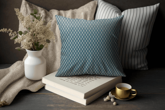 Enera NUH Sassy SR No. 103 Bottle Green Color 18x18 Inch Cushion Cover - enera