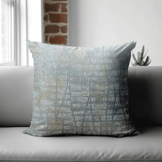 Enera NH CHARM SN04 Grey Color 16x16 Inch Cushion Cover - enera