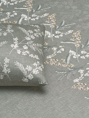 D'Decor Insignia Ophelia Collection Titanium Double Bedsheet - enera