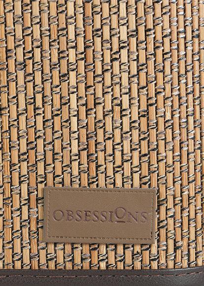 Enera Bamboo Sophia Laundry Baskets Beige Color M Size 1510 33(L) x 23(W) x 14(H) - enera