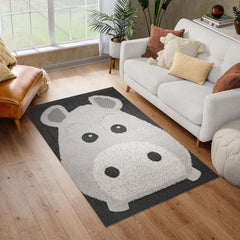 Enera Ritual 15576-969 Collection Grey & Black Color 120x170 cm Carpet - enera