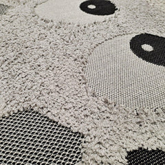 Enera Ritual 15576-969 Collection Grey & Black Color 120x170 cm Carpet - enera