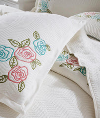 Enera Arya Ivory Color King Size Bedcover - enera