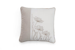 Enera Ivory Color 16x16 Inch Cushion Cover - enera