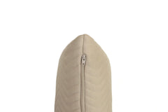 Enera Pale Whisper & Natural Color 18x18 Inch Cushion Cover - enera
