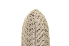 Enera Oatmeal Color 16x16 Inch Cushion Cover - enera