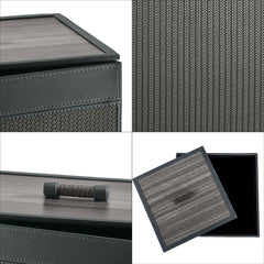 Enera Vivid Storage & Laundry Basket in Grey Color - enera