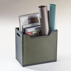 Enera Vivid Magazine Holder & Room Organizer in Grey Color - enera