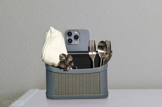 Enera Vivid Table Organizer in Grey Color - enera