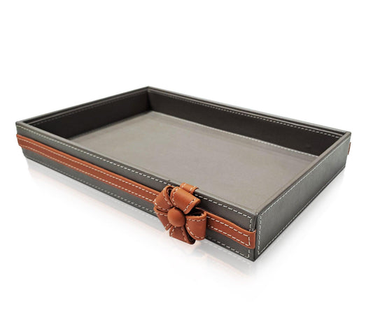 Enera Modélo Rectangle Small Tray in Beige Color - enera