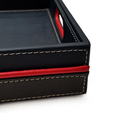 Enera Opc Rectangle Medium Tray in Black Color - enera