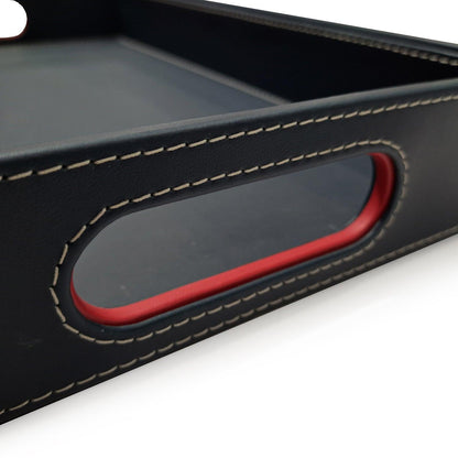 Enera Opc Rectangle Tray Big in Black Color - enera