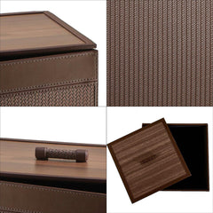 Enera Vivid Storage & Laundry Basket in Brown Color - enera