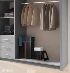 Enera Opc Black Color Storage & Laundry Basket - enera