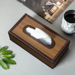 Enera Vivid Brown Color Tissue Box - enera
