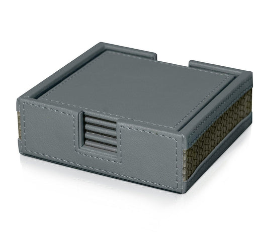 Enera Vivid Grey Color Table Coaster - enera