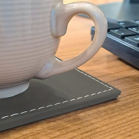Enera Modélo Beige Color Table Coaster - enera