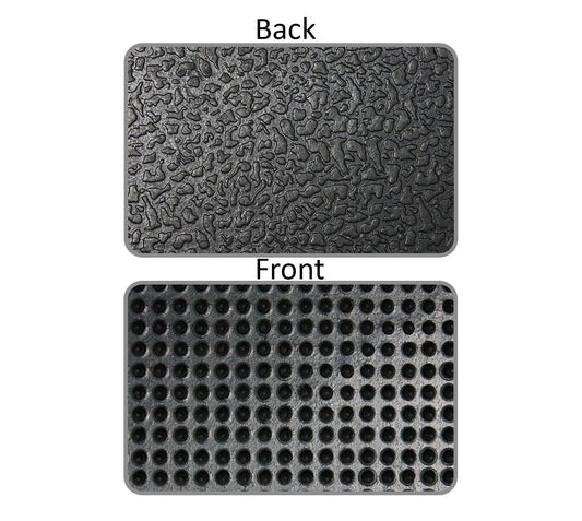 Enera DR PIN Mat Black 45 x 75 cm Doormat - enera