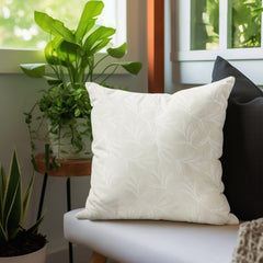 Enera DDR DRTX10 SN 1016 Light Cream Color 16x16 Inch Cushion Cover - enera