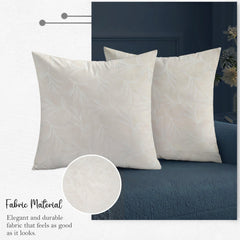 Enera DDR DRTX10 SN 1016 Light Cream Color 16x16 Inch Cushion Cover - enera