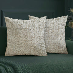 Enera DDR DRTX04 SN 419 Ivory Color 16x16 Inch Cushion Cover - enera