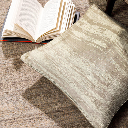 Enera DDR Drtx04 SN 439 Beige Color 16x16 Inch Cushion Cover