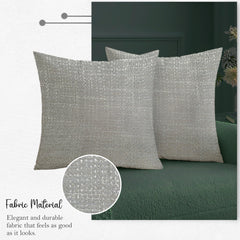 Enera DDR DRTX04 SN 481 Grey Color 16x16 Inch Cushion Cover - enera
