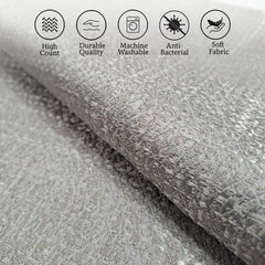 Enera DDR DRTX04 SN 481 Grey Color 16x16 Inch Cushion Cover - enera