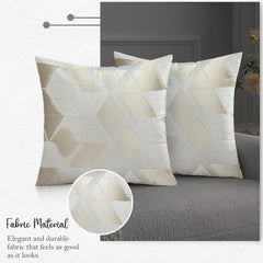 Enera DDR DRTX10 SN 1023 Dark Cream Color 16x16 Inch Cushion Cover - enera
