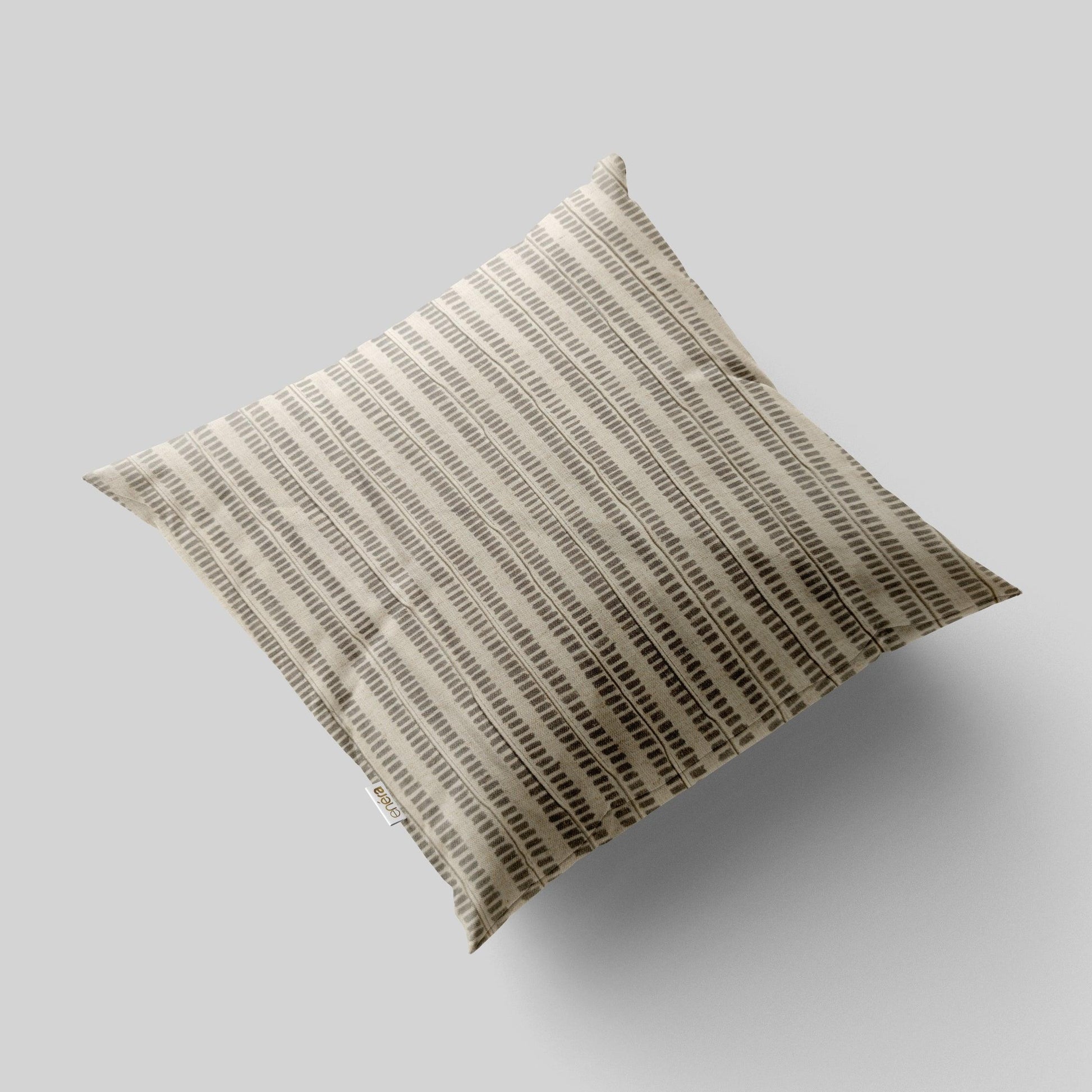 Enera SRM Amal Off White Color 16x16 Inch Cushion Cover