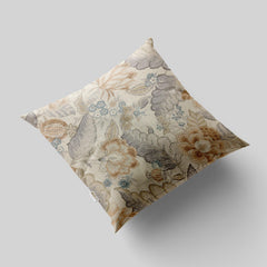 Enera SRM Cint 103 BDR Beige Color 16x16 Inch Cushion Cover - enera