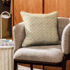 Enera SRM Sama F603 Bdr Beige Color 16x16 Inch Cushion Cover - enera