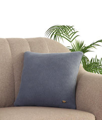 Enera Blue Color 16x16 Inch Cushion Cover - enera