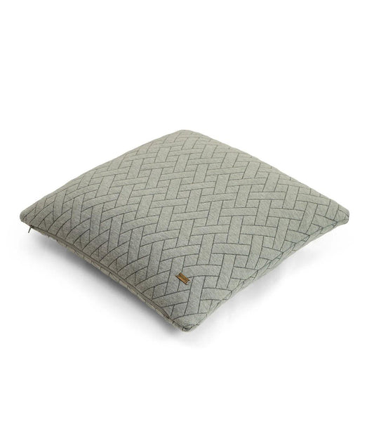 Enera Light Grey & Dark Grey Color 18x18 Inch Cushion Cover - enera