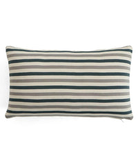 Enera Champion Blue & Natural Light Color 12x20 Inch Cushion Cover - enera
