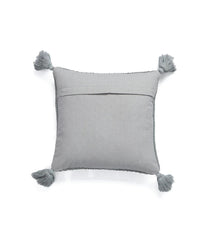 Enera Light Grey Melange Color 16x16 Inch Cushion Cover - enera