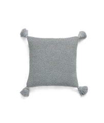 Enera Light Grey Melange Color 16x16 Inch Cushion Cover - enera