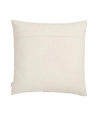 Pluchi Embroidery Ivory Color Cushion Cover - enera